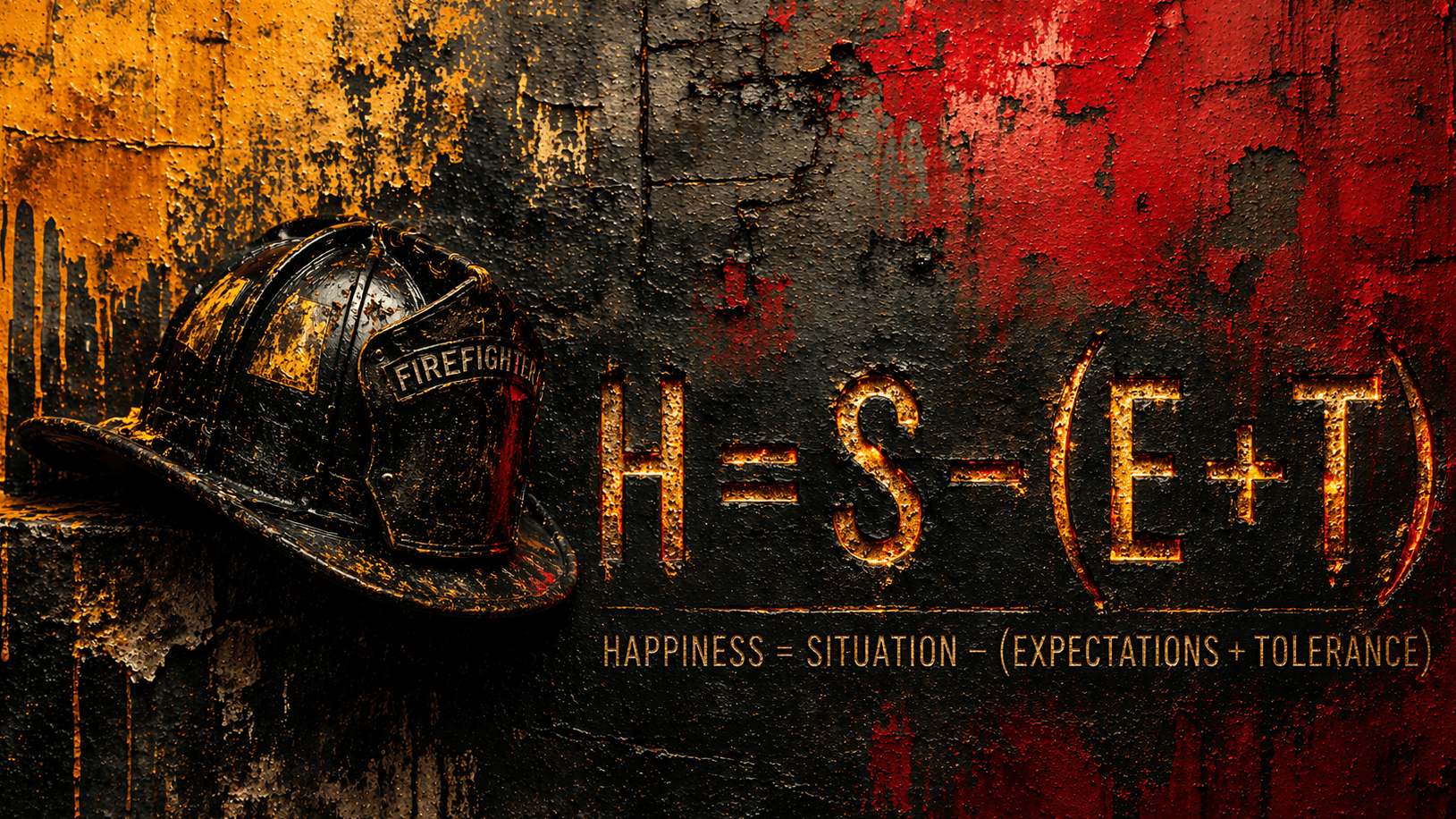 Happiness = Situation – (Expectations + Tolerance)