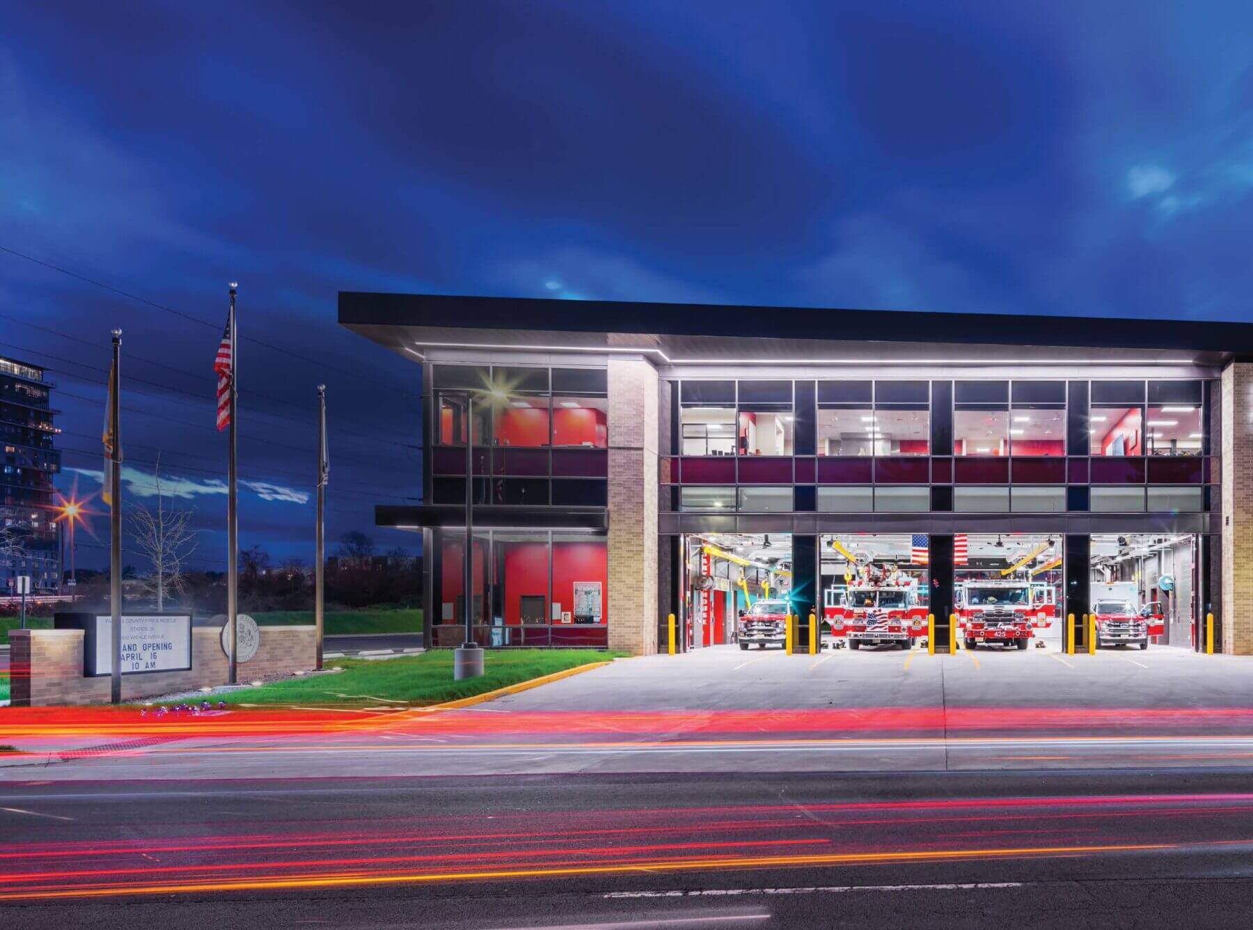 How Response Time Drives Firehouse Locations