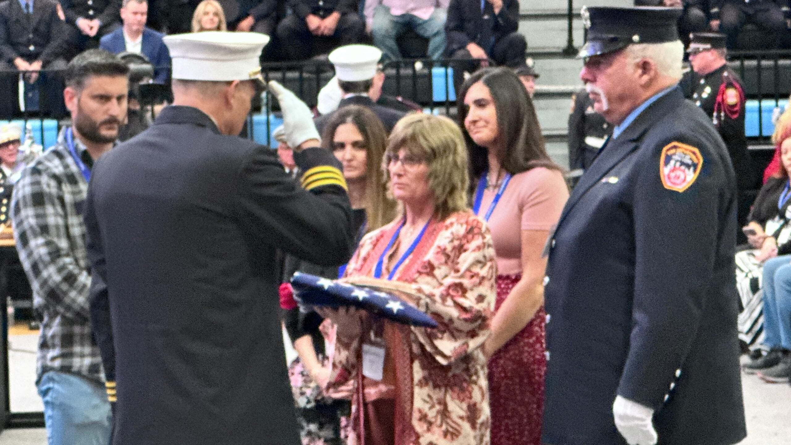Lessons, Leadership and Leeb: Service Honors Firefighters Added to Memorial