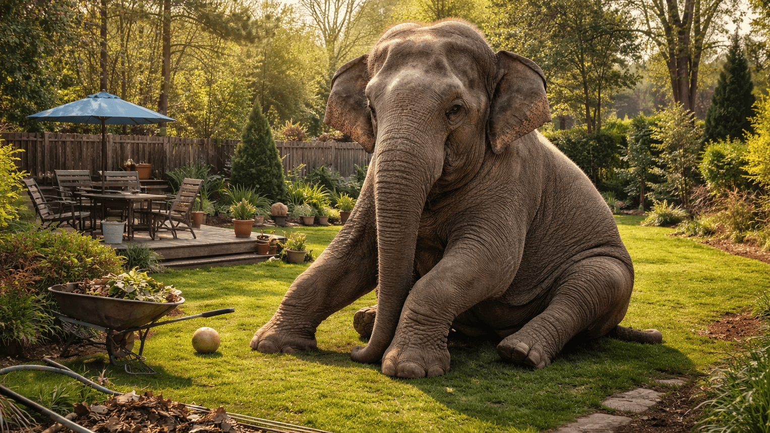 The Elephant in My Backyard