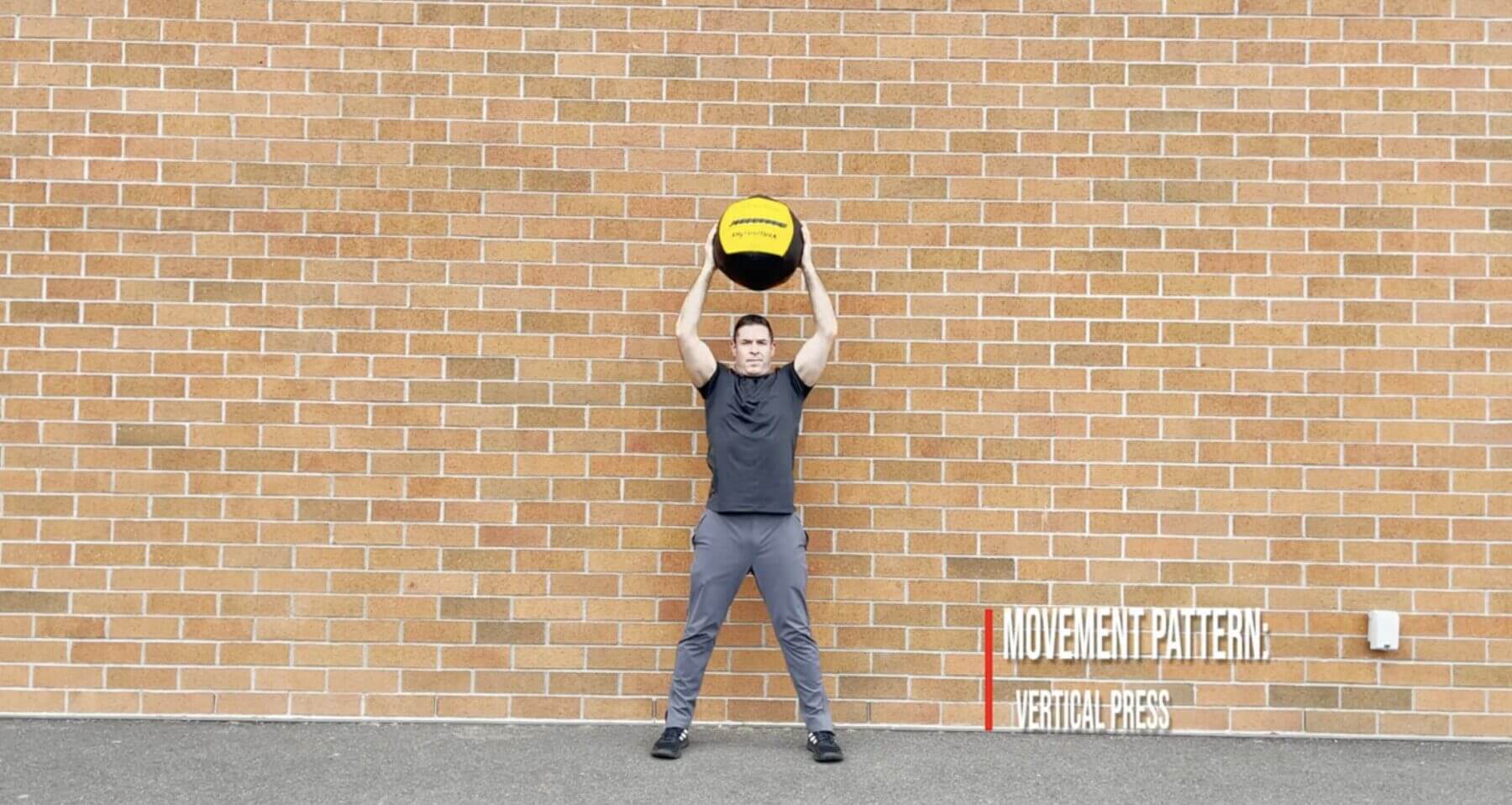 Training Exercise: Med Ball Vertical Press/Throw