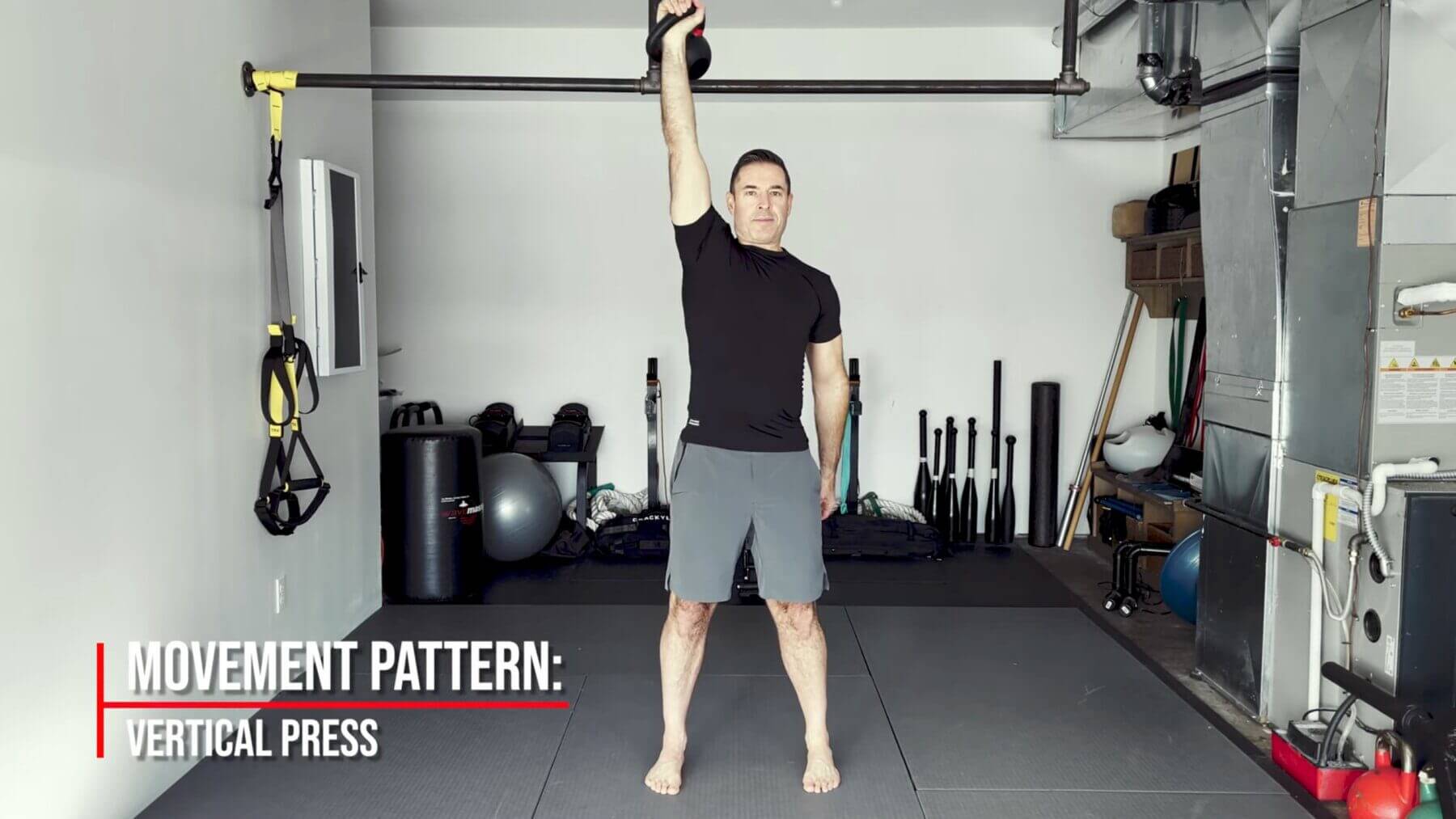 Training Exercise: One-Arm Kettlebell Overhead Press