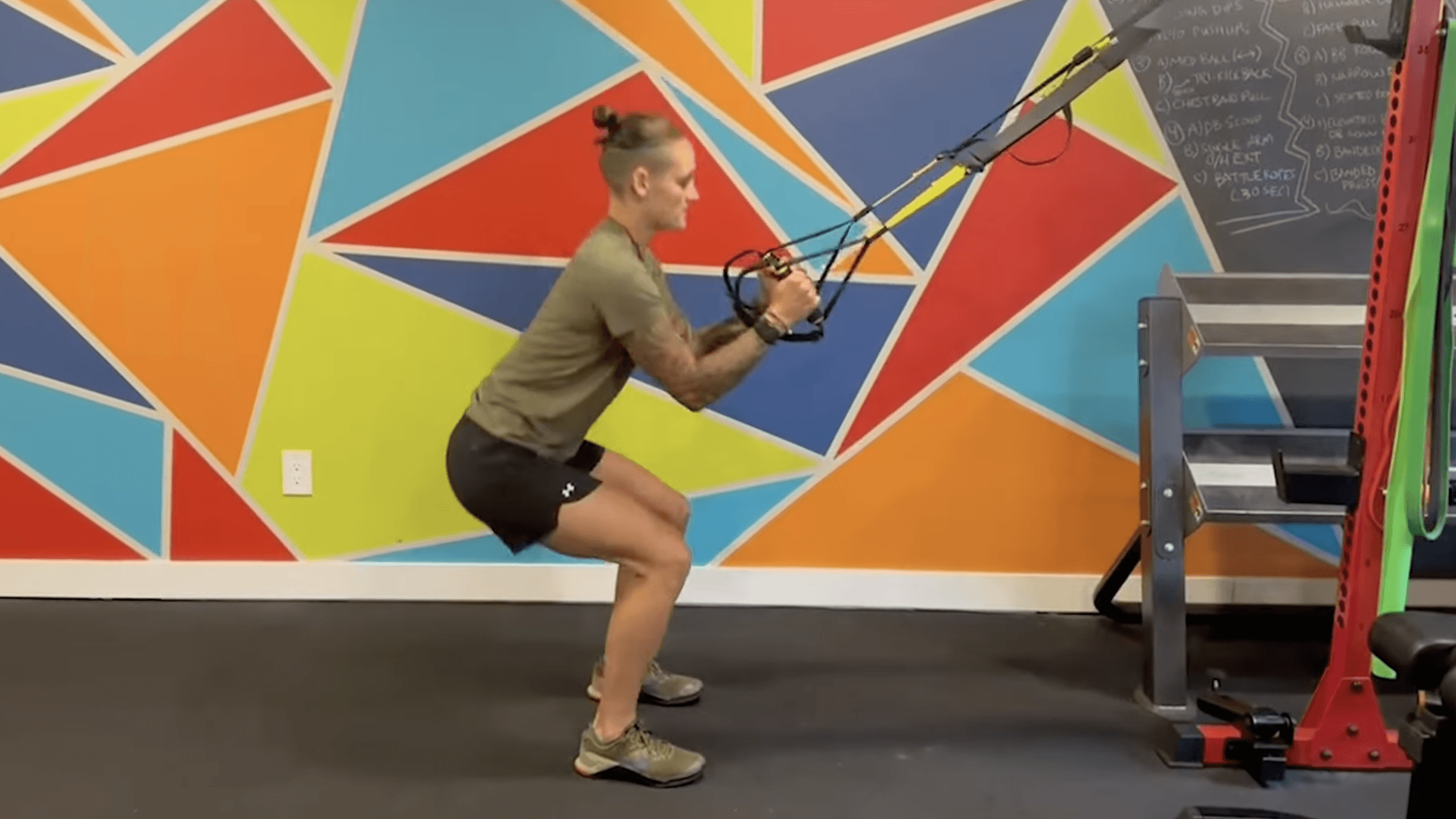 Training Exercise: TRX Bodyweight Squat